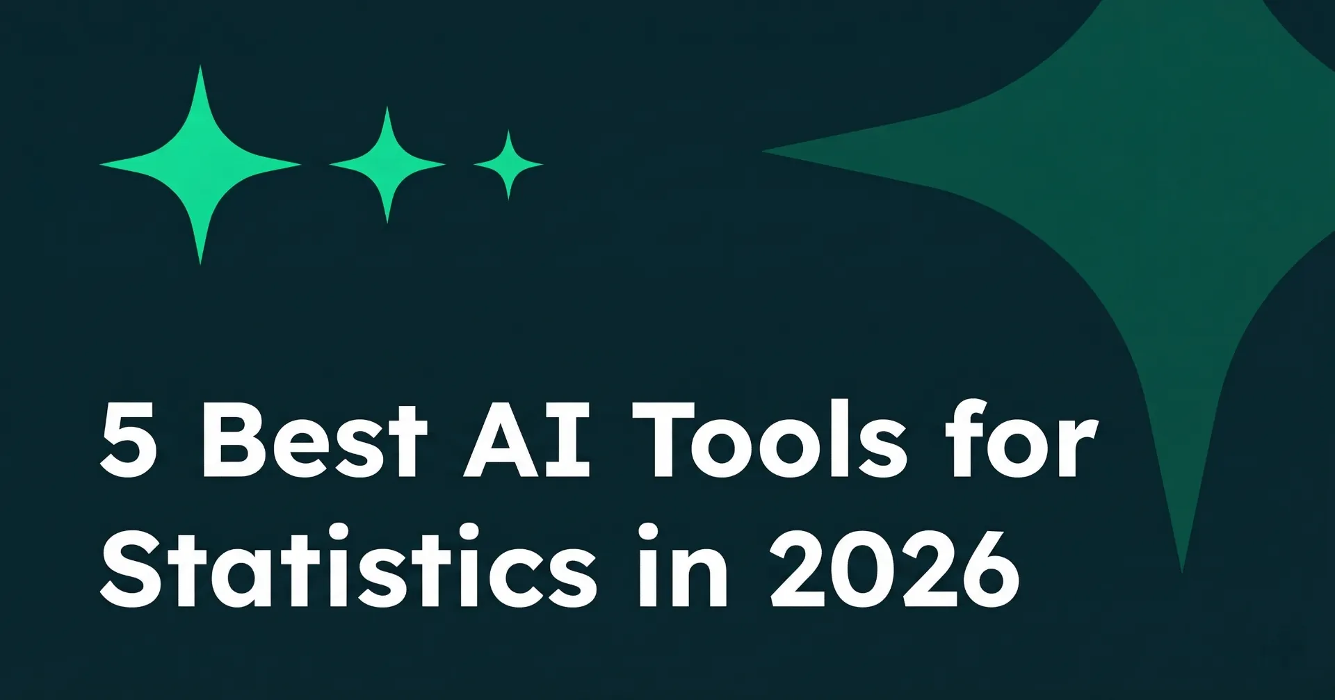 5 Best AI Tools for Statistics in 2026